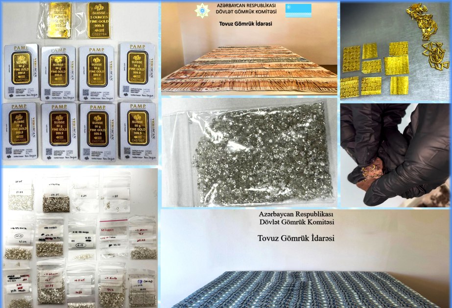 Qanunsuz yolla Azərbaycana gətirilən 1300 karatadək qiymətli daş AŞKAR EDİLDİ Qanunsuz yolla Azərbaycana gətirilən 1300 karatadək qiymətli daş AŞKAR EDİLDİ