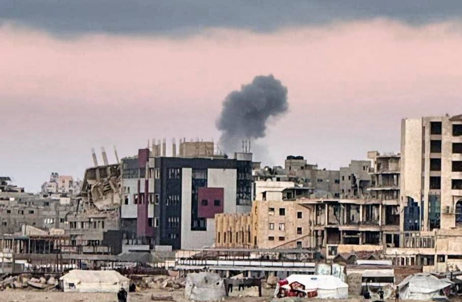 İsrail Qəzzaya hava hücumları edib İsrail Qəzzaya hava hücumları edib