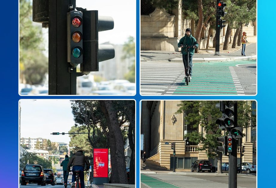 Bakının bu küçələrində işıqforlara velosiped bölmələri quraşdırıldı – SİYAHI Bakının bu küçələrində işıqforlara velosiped bölmələri quraşdırıldı – SİYAHI