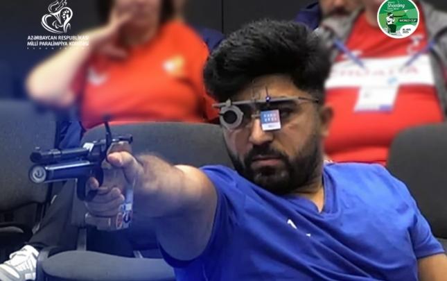 Azərbaycanın paragüllə atıcısı dünya kubokunda üçüncü OLDU Azərbaycanın paragüllə atıcısı dünya kubokunda üçüncü OLDU
