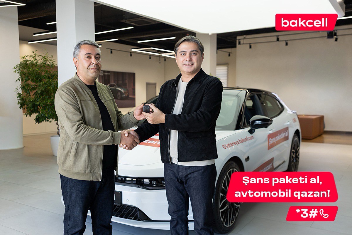 Cəmi 1 AZN-lik “Şans” paketi ilə avtomobil QAZANDI Cəmi 1 AZN-lik “Şans” paketi ilə avtomobil QAZANDI