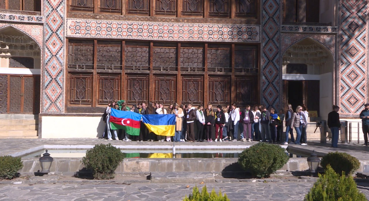 Reabilitasiya üçün ölkəmizə gətirilən ukraynalı uşaqlar Şəkidə - FOTO Reabilitasiya üçün ölkəmizə gətirilən ukraynalı uşaqlar Şəkidə - FOTO