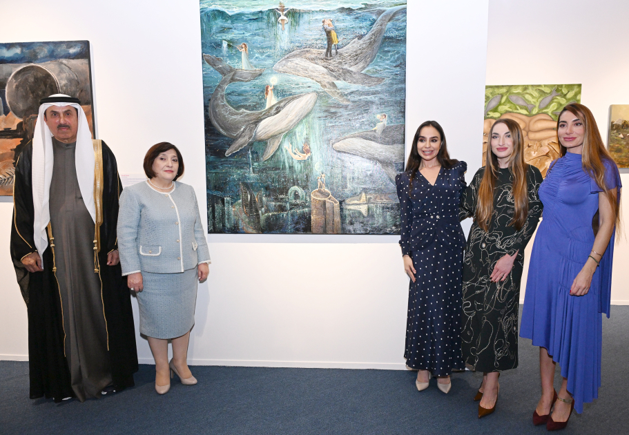 Leyla, Arzu və Alena Əliyevalar “ART Weekend” festivalının açılış mərasimində - FOTO Leyla, Arzu və Alena Əliyevalar “ART Weekend” festivalının açılış mərasimində - FOTO