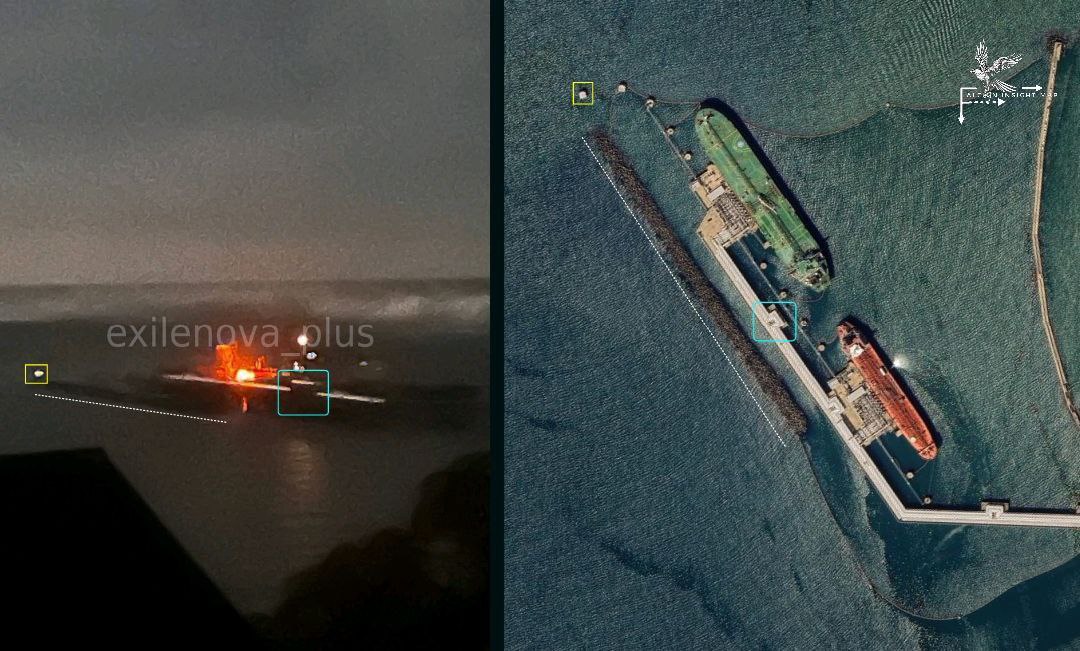 Ukrayna Tuapse neft terminalını vurdu - Rusiyada 12 aeroport dayandı- VİDEO