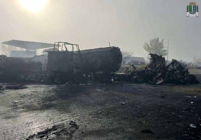 Odessaya dron hücumu - 2 ölü, 2 yaralı var - FOTO