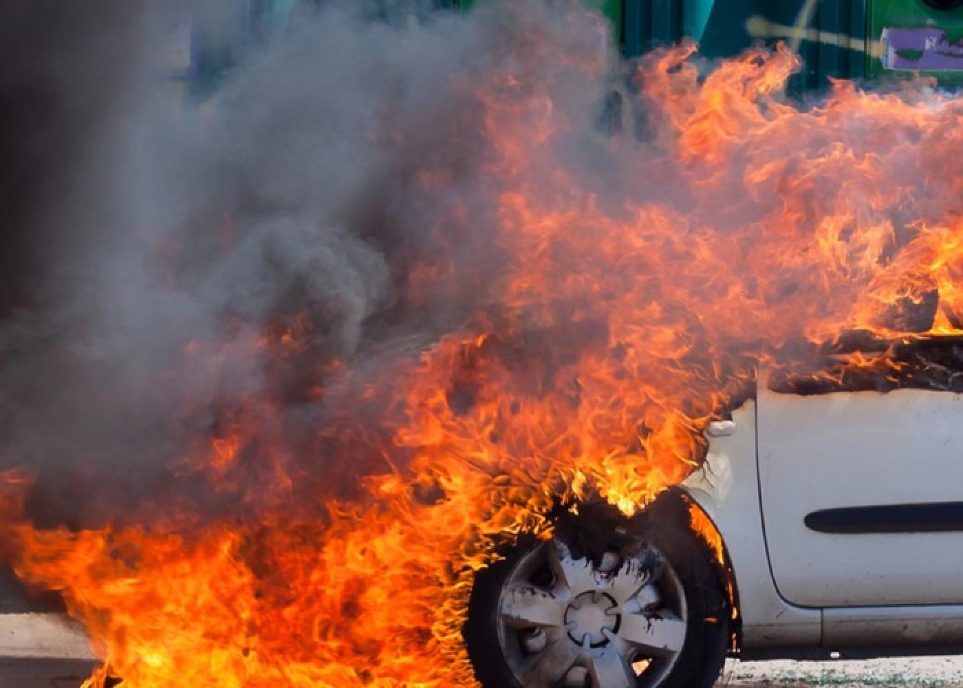 Salyanda “Haval” yandı - VİDEO Salyanda “Haval” yandı - VİDEO