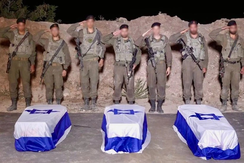 HƏMAS daha 3 israilli girovun meyitini BQXK-yə təhvil verdi HƏMAS daha 3 israilli girovun meyitini BQXK-yə təhvil verdi