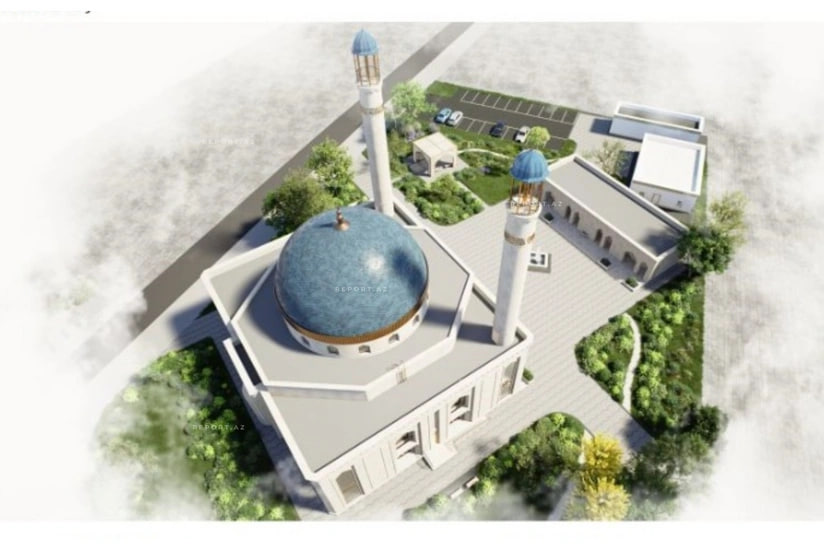 Cəbrayıl şəhər məscidi belə olacaq – FOTO Cəbrayıl şəhər məscidi belə olacaq – FOTO