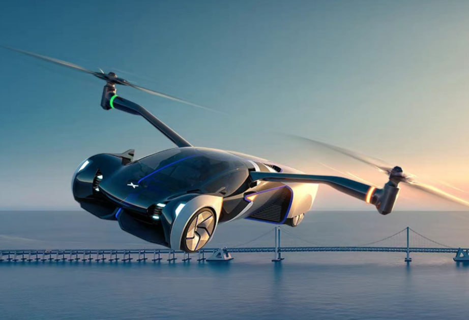 Çində uçan avtomobillərin sınaq istehsalı başlandı - VİDEO