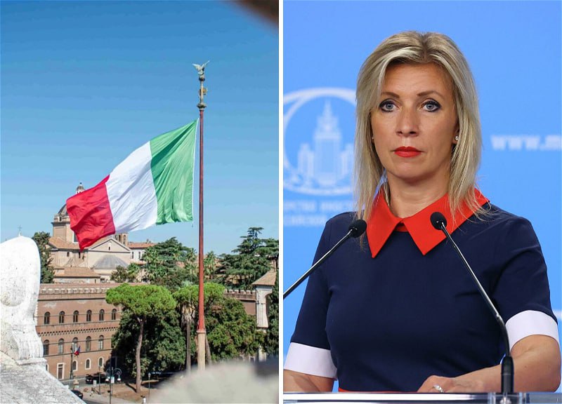 İtaliyadan Mariya Zaxarovanın sözlərinə REAKSİYA İtaliyadan Mariya Zaxarovanın sözlərinə REAKSİYA