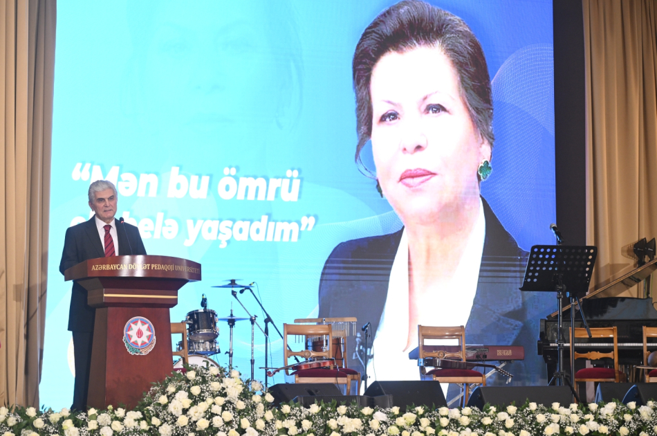 “Mən bu ömrü elə belə yaşadım” – ADPU-da professor Mahirə Hüseynovanın 65 illik yubileyi – FOTO