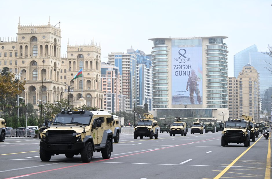 Bakı Zəfər Paradına belə hazırlaşır - FOTO Bakı Zəfər Paradına belə hazırlaşır - FOTO