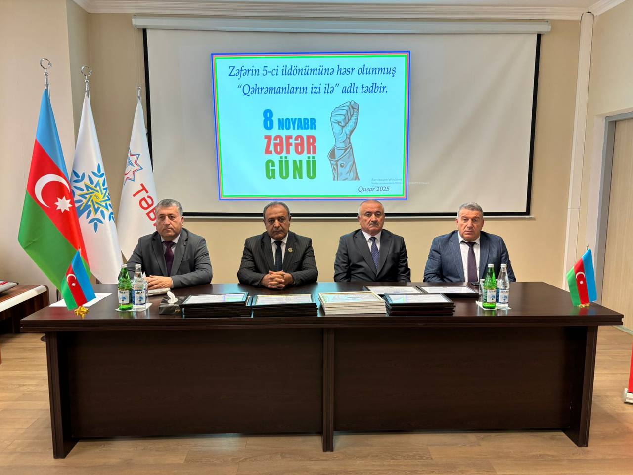 Zəfər Günü münasibətilə Qusarda silsilə tədbirlər keçirilib - FOTO Zəfər Günü münasibətilə Qusarda silsilə tədbirlər keçirilib - FOTO