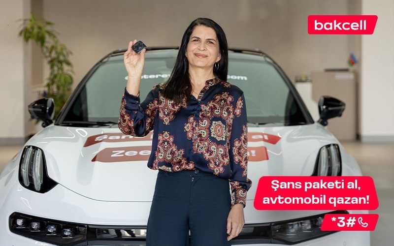 Bakcell abunəçisi 1 AZN-lə lüks avtomobil sahibi oldu! Bakcell abunəçisi 1 AZN-lə lüks avtomobil sahibi oldu!