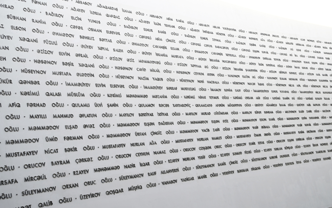 Bu gün açılan muzeydə bütün şəhidlərimizin adı var… - FOTO