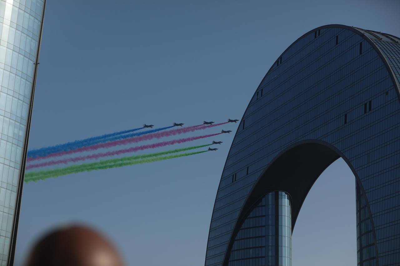 Hərbi hava qüvvələrinin keçidi nümayiş olundu - FOTO/VİDEO Hərbi hava qüvvələrinin keçidi nümayiş olundu - FOTO/VİDEO