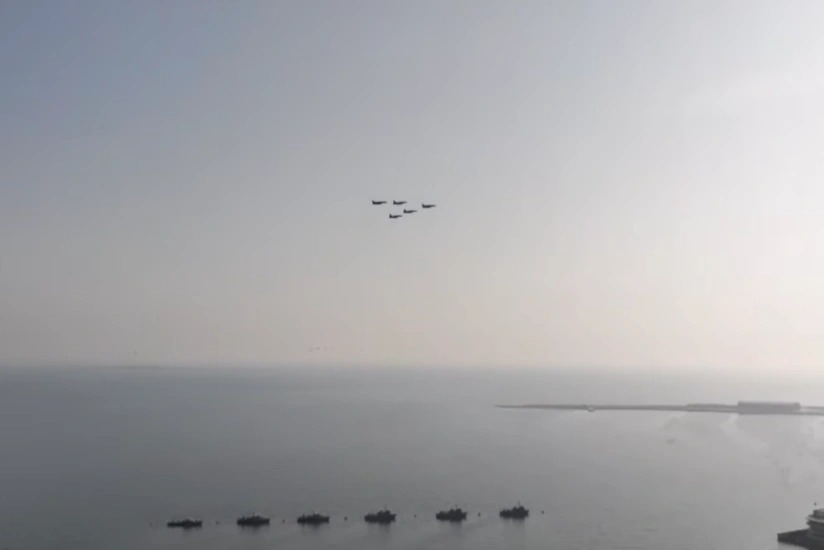 Türkiyənin F-16 təyyarələri Bakı səmasında – VİDEO Türkiyənin F-16 təyyarələri Bakı səmasında – VİDEO