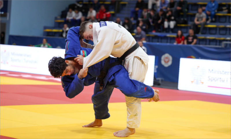 İslamiada: Cüdo yığmamız komanda yarışında yarımfinala yüksəldi