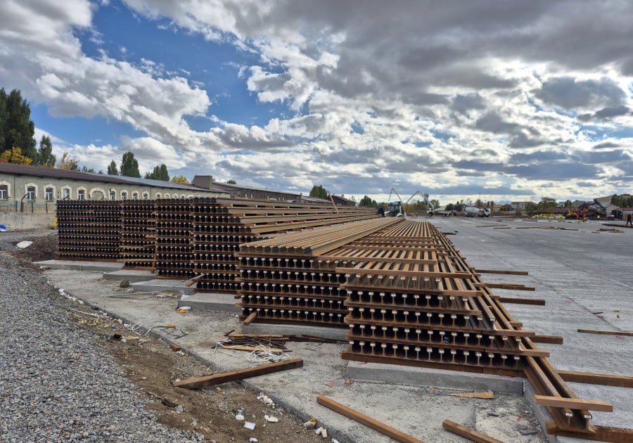 Qarsdan Naxçıvana dəmir yolu tikilir - FOTO