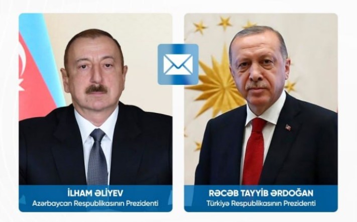 İlham Əliyev Türkiyə Prezidentinə başsağlığı verib