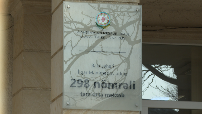 Bakıdakı 298 nömrəli məktəbdə şagirdlərdən pul yığıldığı iddia olunur - VİDEO