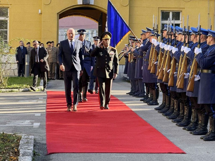 Azərbaycan ilə Bosniya və Herseqovina arasında hərbi əməkdaşlıq məsələləri MÜZAKİRƏ OLUNDU - FOTO