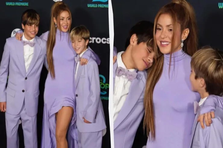 Şakira oğlanları ilə üzə çıxdı - FOTO Şakira oğlanları ilə üzə çıxdı - FOTO