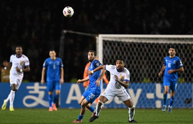 Azərbaycan millisi Fransaya uduzdu Azərbaycan millisi Fransaya uduzdu