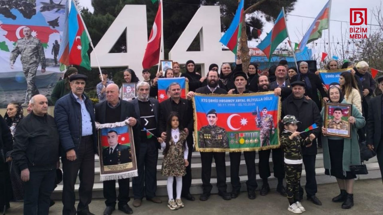 Gəndab kəndində “44” abidəsi istifadəyə verildi - VİDEO Gəndab kəndində “44” abidəsi istifadəyə verildi - VİDEO