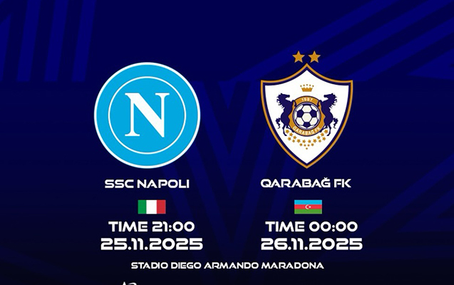 "Napoli" - "Qarabağ" oyununa bilet satışı dayandırılır - TARİX AÇIQLANDI "Napoli" - "Qarabağ" oyununa bilet satışı dayandırılır - TARİX AÇIQLANDI