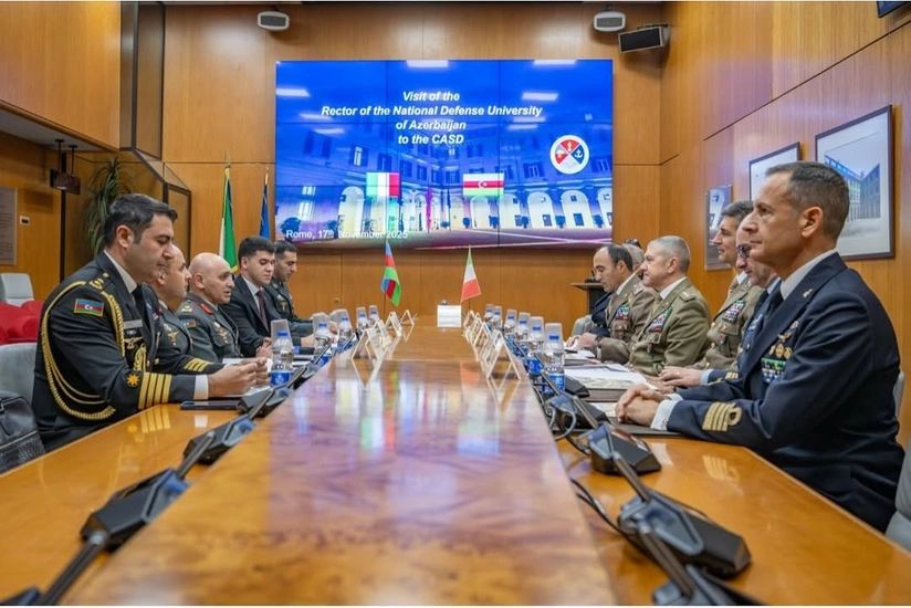 Azərbaycanla Italiya arasında hərbi təhsil sahəsində əməkdaşlıq üçün yeni imkanlar müzakirə olundu - FOTO Azərbaycanla Italiya arasında hərbi təhsil sahəsində əməkdaşlıq üçün yeni imkanlar müzakirə olundu - FOTO