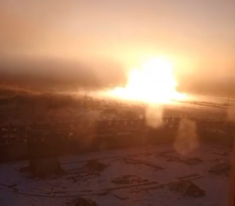 Rusiyada qaz xətti partladı – ANBAAN VİDEO