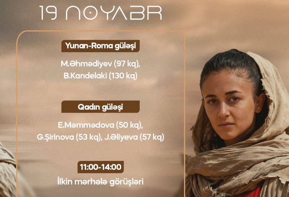 2 güləşçimiz İslamiadanın finalına YÜKSƏLDİ