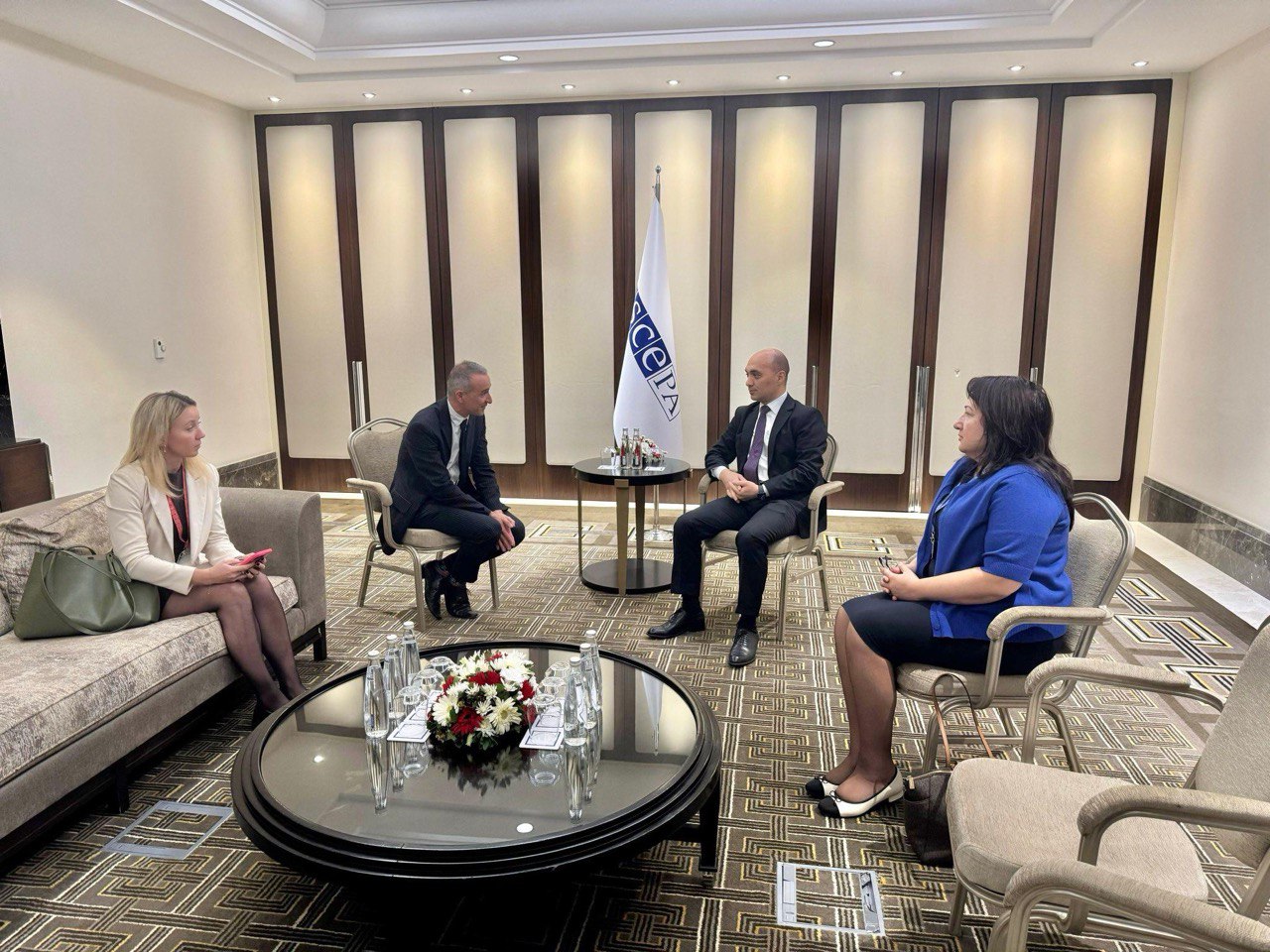 Qaya Məmmədov ATƏT Parlament Assambleyasının prezidenti ilə GÖRÜŞDÜ – FOTO Qaya Məmmədov ATƏT Parlament Assambleyasının prezidenti ilə GÖRÜŞDÜ – FOTO