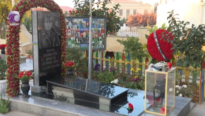 Bakıda iki şəhidin məzarı qarət edildi - VİDEO Bakıda iki şəhidin məzarı qarət edildi - VİDEO