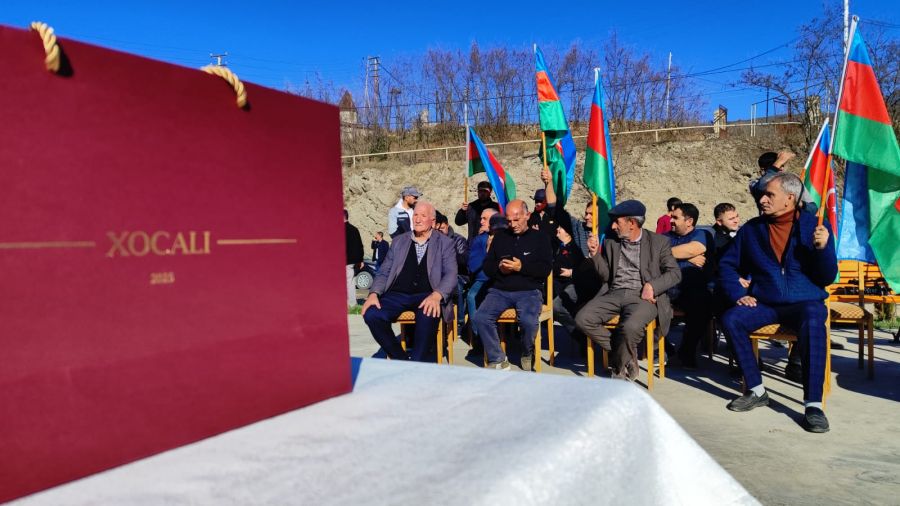 Şuşakənd sakinlərinə mənzillərin açarları təqdim edildi - FOTO