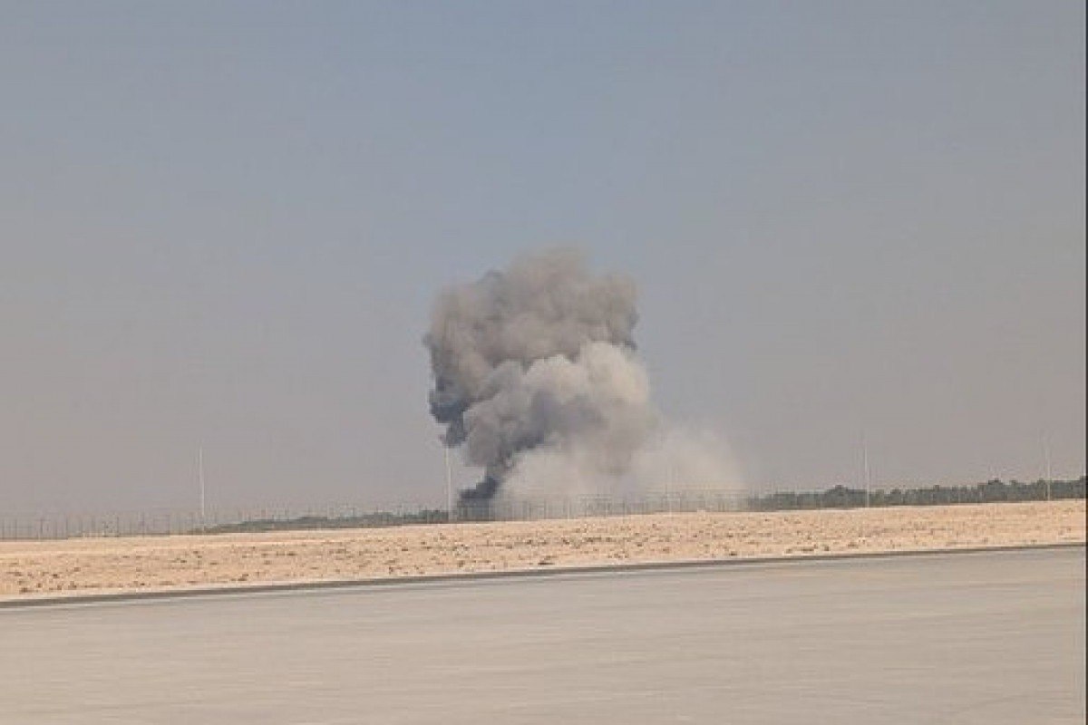 Hindistan qırıcısı Dubay aviaşousunda qəzaya uğradı – ANBAAN VİDEO