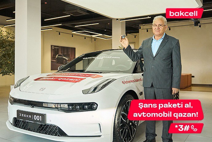Bakcell-in lotereyasında 7-ci avtomobil sahibini TAPDI Bakcell-in lotereyasında 7-ci avtomobil sahibini TAPDI