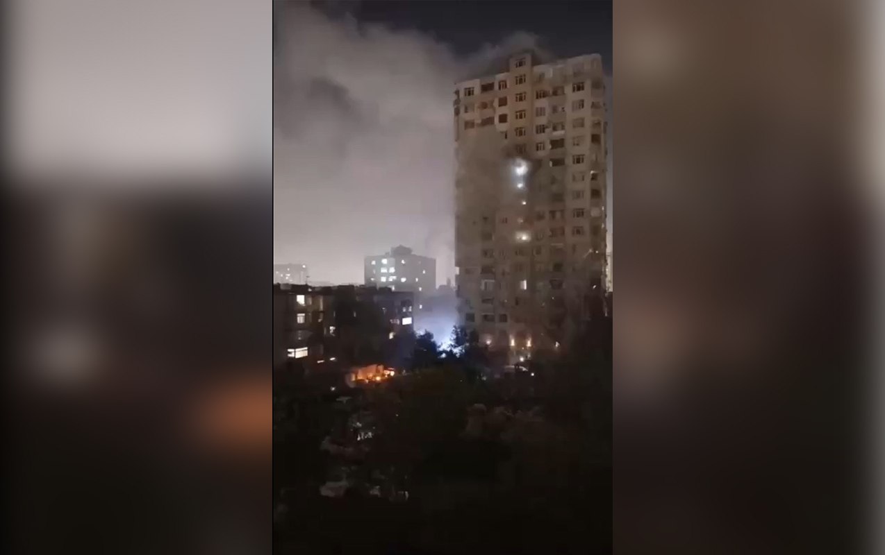 SON DƏQİQƏ: Yasamalda bina yanır - VİDEO