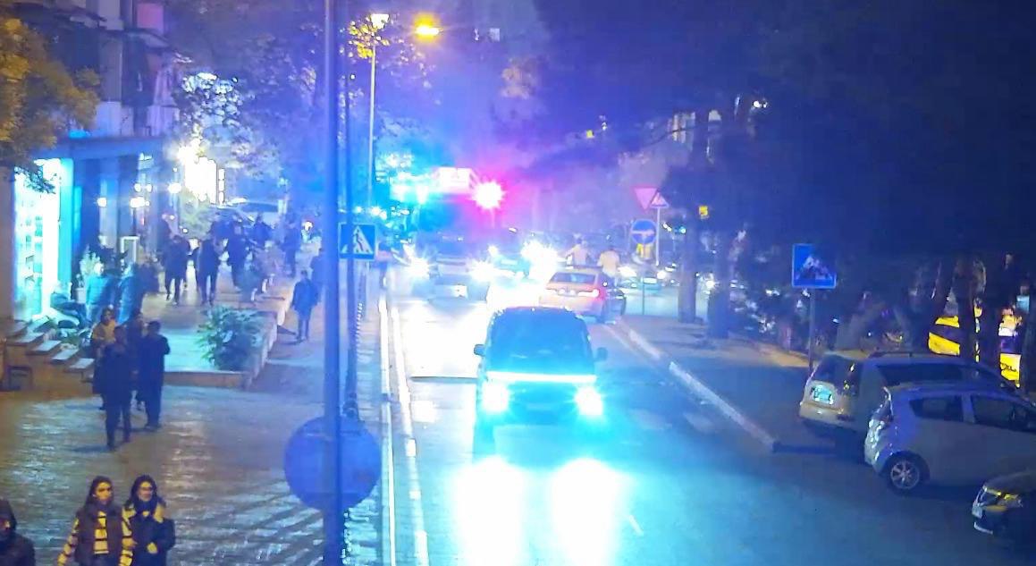 Yanğına görə bağlanan yol AÇILDI