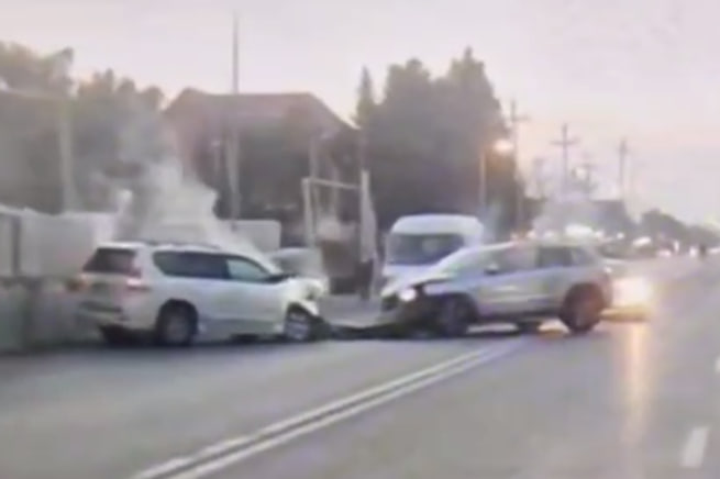 Bakıda BYD ağır qəzaya səbəb oldu - ANBAAN VİDEO