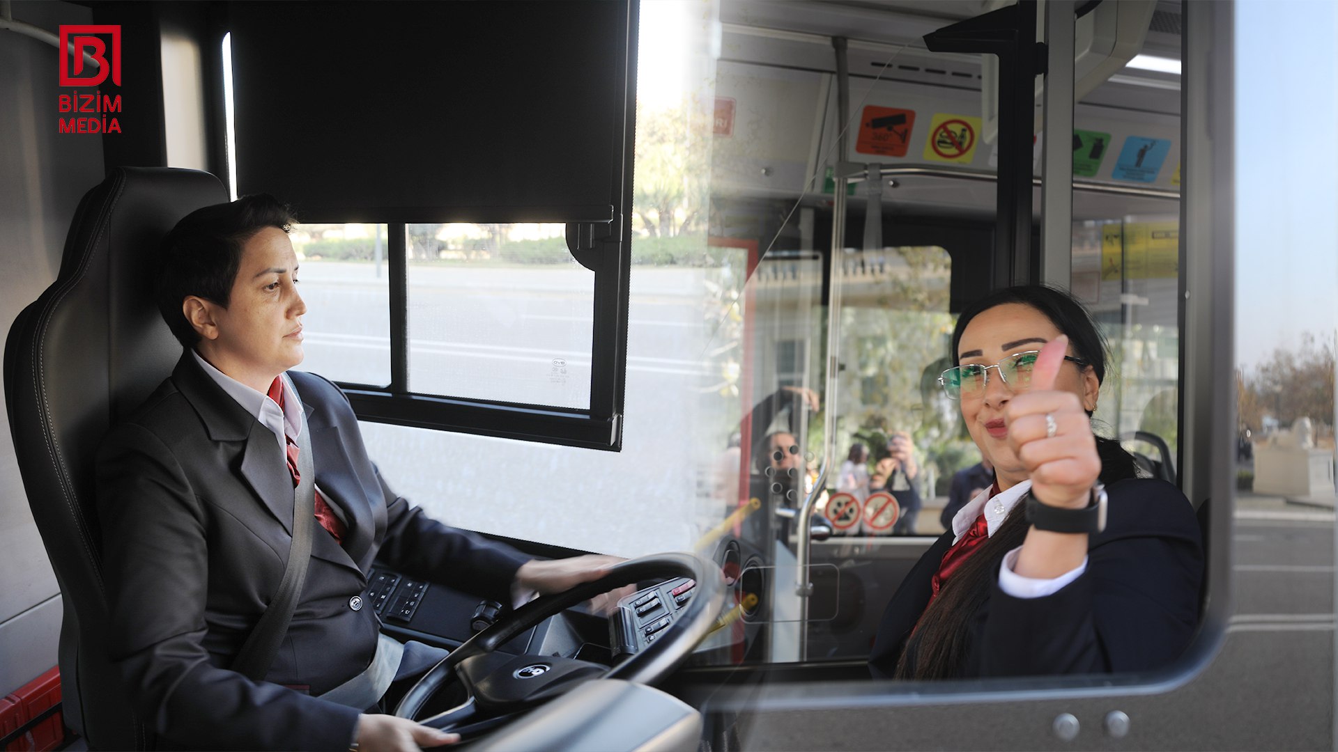 Xanım avtobus sürücüləri SÜKAN ARXASINDA – Bu marşrutlar üzrə çalışacaqlar – VİDEO