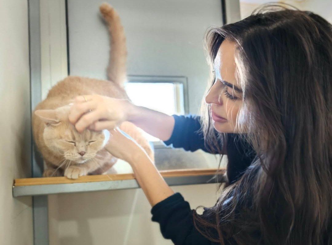 Leyla Əliyeva IDEA Heyvanlara Qayğı Mərkəzində - FOTO