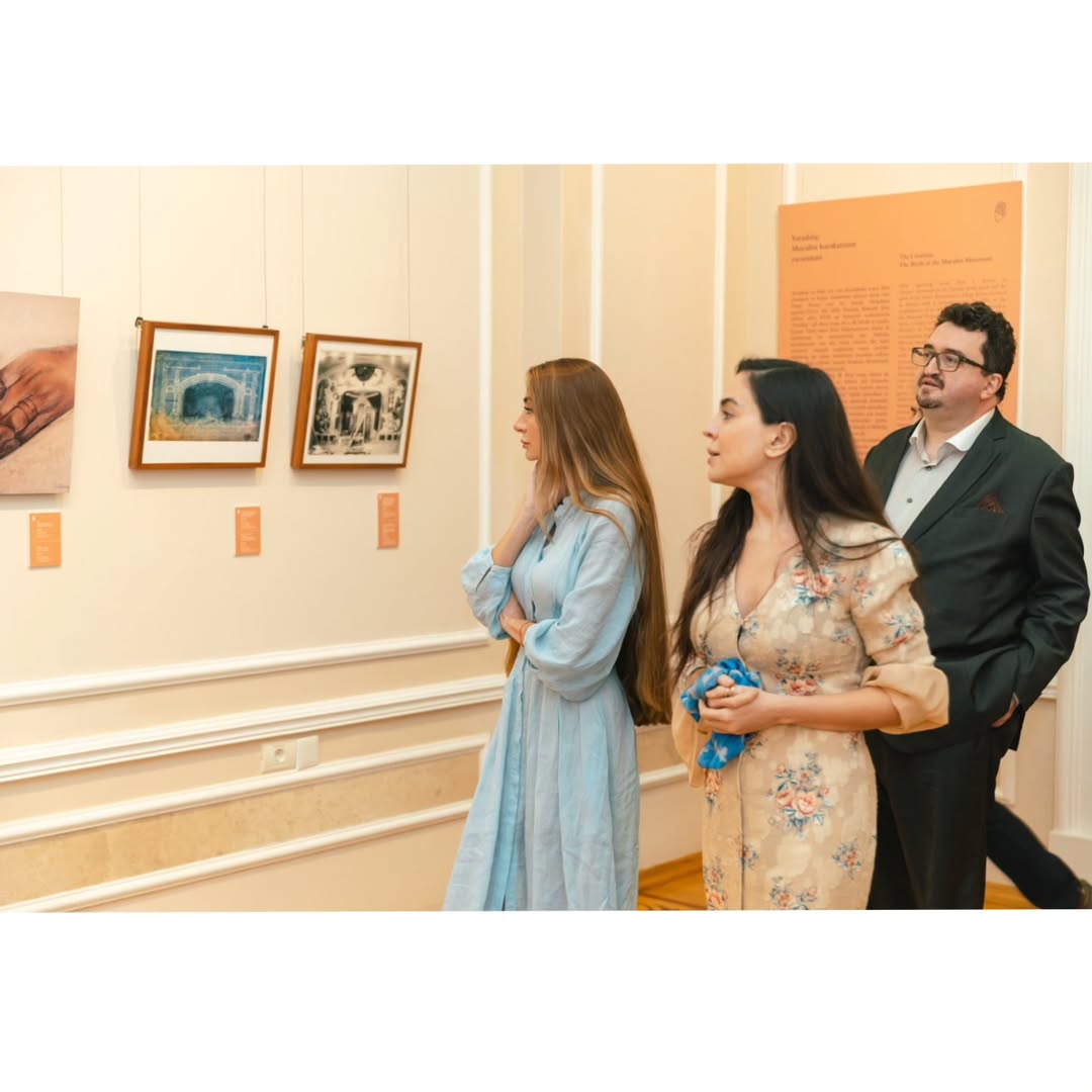 Leyla Əliyeva və Arzu Əliyeva Milli I‌ncəsənət Muzeyini ziyarət etdilər - FOTO