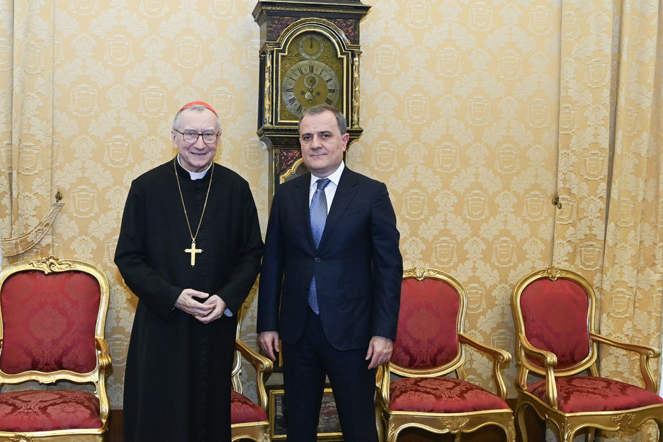 Ceyhun Bayramov Vatikanda Ermənistanla normallaşma prosesini müzakirə etdi - FOTO