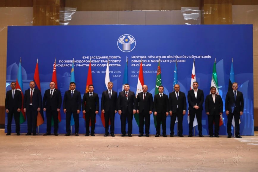 Bakıda MDB Dəmiryol Nəqliyyatı Şurasının 83-cü iclası KEÇİRİLDİ – FOTO Bakıda MDB Dəmiryol Nəqliyyatı Şurasının 83-cü iclası KEÇİRİLDİ – FOTO