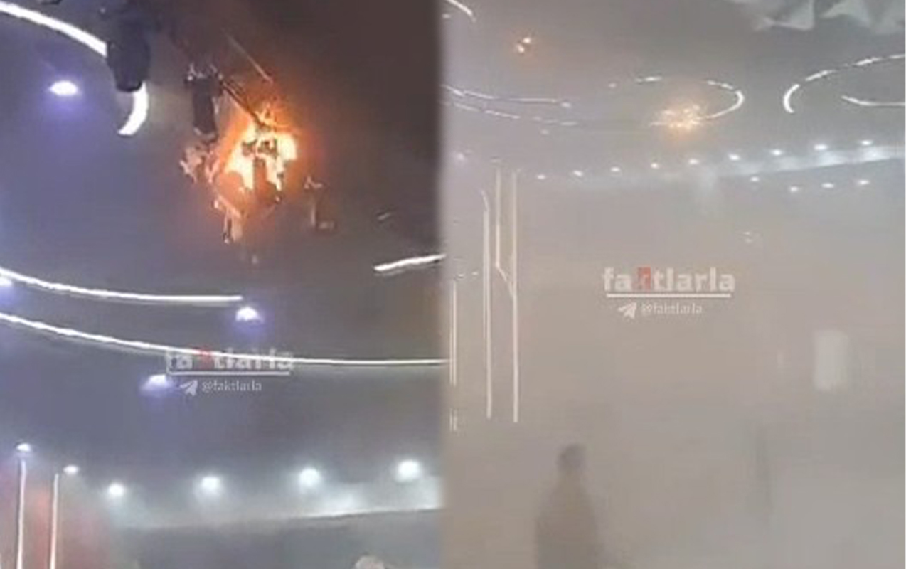 Bakıda toy zamanı şadlıq evində yanğın - “Zalda bir nəfər qalmasın” – VİDEO Bakıda toy zamanı şadlıq evində yanğın - “Zalda bir nəfər qalmasın” – VİDEO