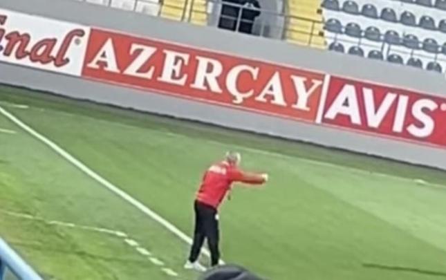 Baş məşqçi Həşimovdur, komandanı oyuna çıxaran isə Məmmədov