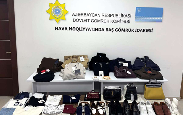 276 minlik brend malları ölkəyə qanunsuz keçirmək istədi – FOTO