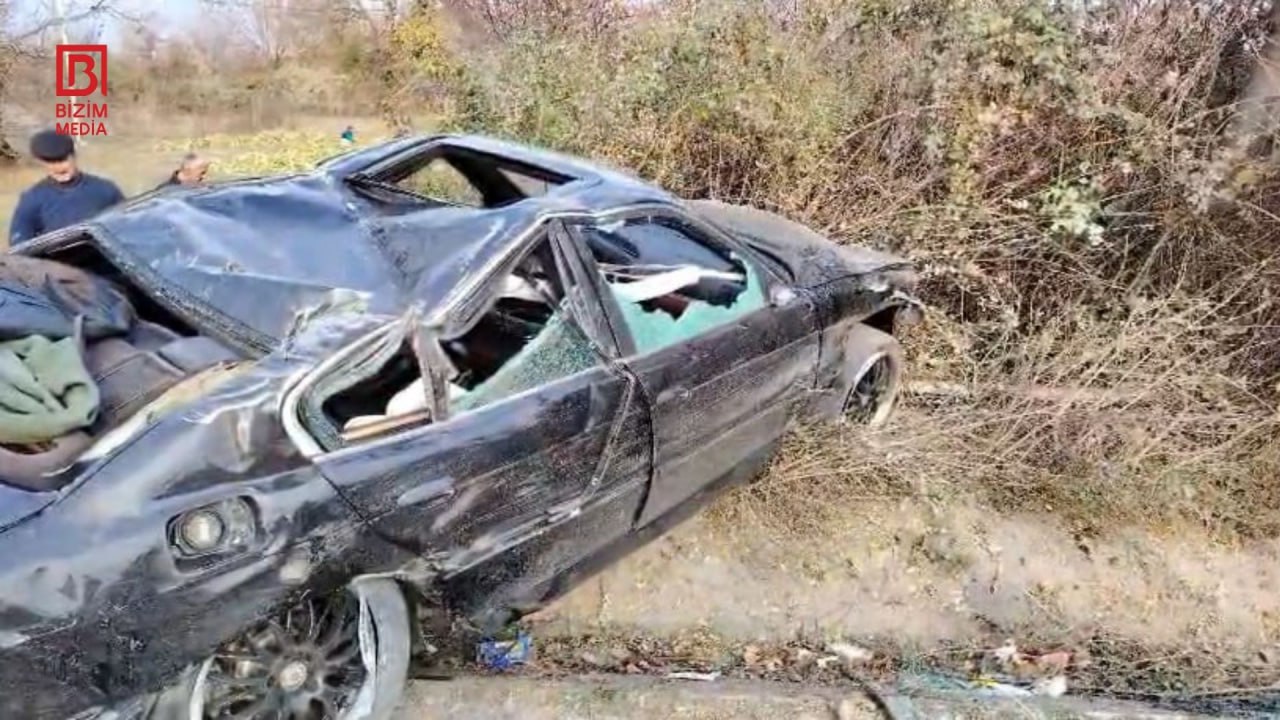 Qaxda "BMW" QƏZA törətdi Qaxda "BMW" QƏZA törətdi